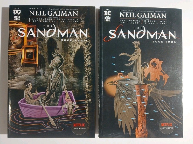 The Sandman Trade Paperback DC Comic Book Lot