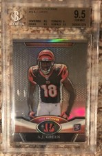 2011 Topps Platinum #13 A.J Green BGS 9.5 Gem Mint Rookie Card