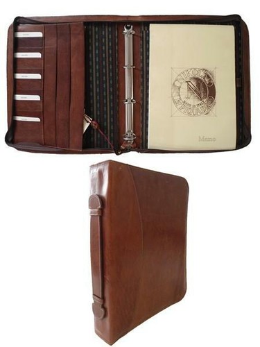 PORTABLOCCO PIQUADRO BY NIKOLAI ITALY IN PELLE MARRONE CON MEMO ALL'INTERNO  | eBay