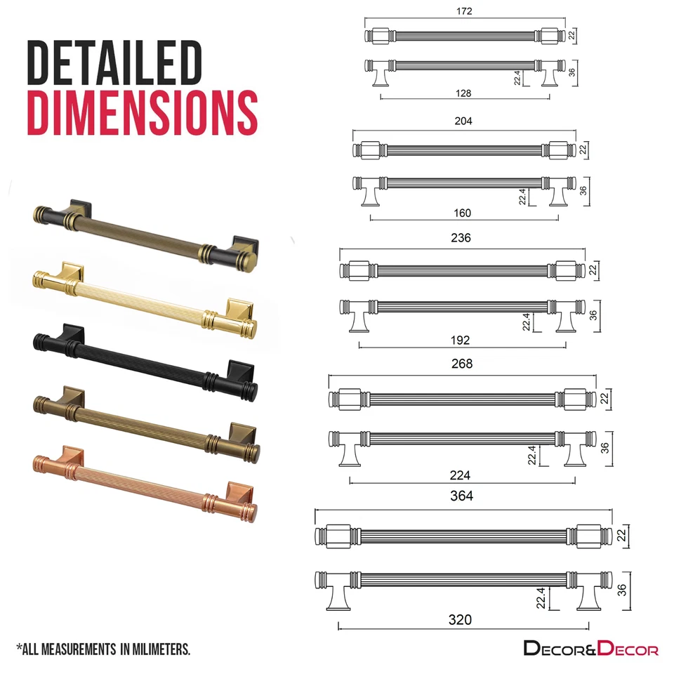 Luxury Kitchen Handles Pulls Durable Modern Designer Handles Decoranddecor - Image 2 of 2