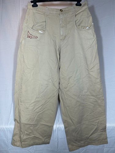 Menace Men's 34" W 32"L Baggy Cargo Pants Punk Skate Grunge 90s Y2K Rave Goth He