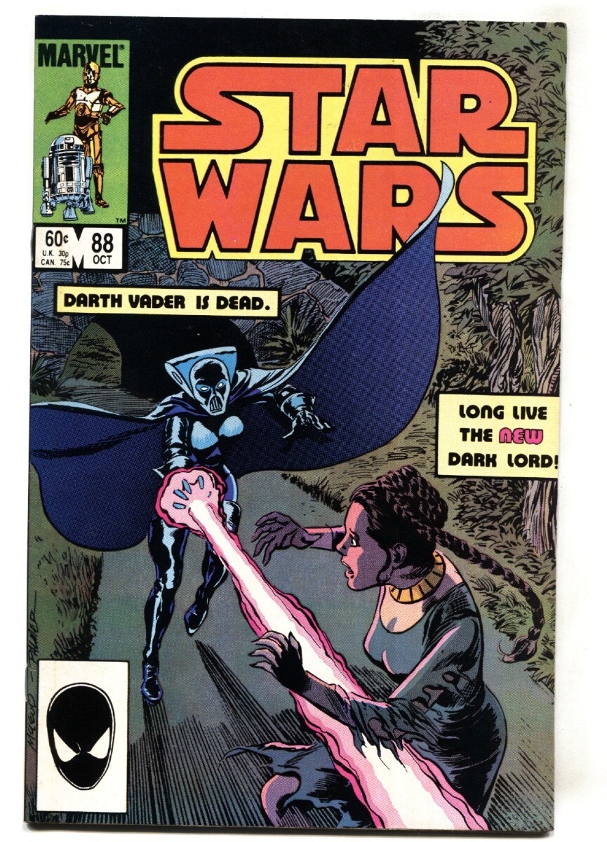 STAR WARS #88-Darth Vader is Dead. Marvel COMIC BOOK | eBay 