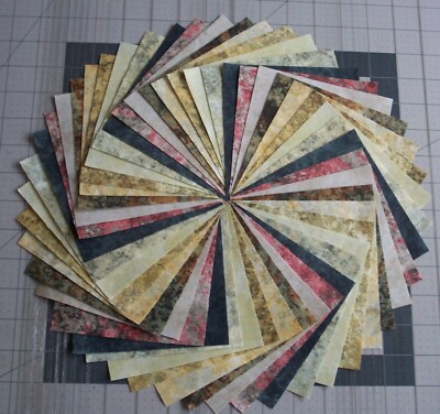 48  Earth Jewels Neutrals Marble Blenders Fabric 5 inch Quilt Squares Charm pack