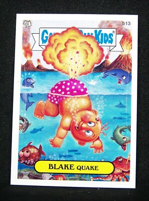 GARBAGE PAIL KIDS - 2006 - All-New Series 5 - Bonus Card #B13 BLAKE Quake - ANS5