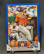 Michael Brantley Blue Parallel 2023 Topps Series 2 Card #628 Houston Astros