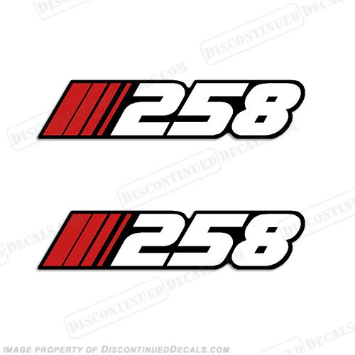Fits Stratos "258" Decal (Set of 2) - Picture 1 of 1