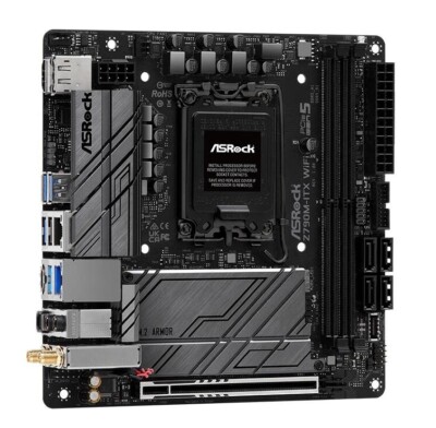 For ASRock Z790M-ITX WiFi Motherboard LGA1700 Intel Z790 DDR5 PCIe