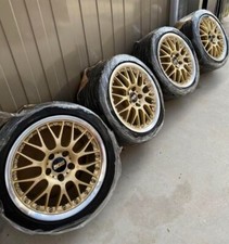 Bbs Rs781 4wheels 17inch 9j 38 5h-114.3 No Tire For 240sx Skyline Jzx100 Etc