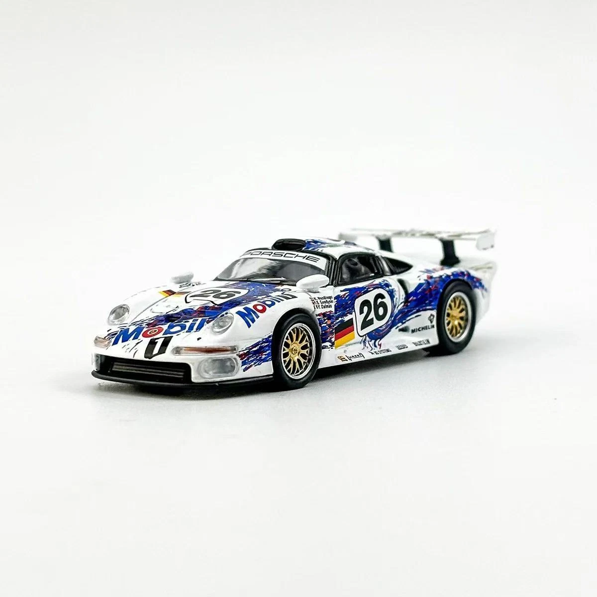 ミニカー PORSHE GT1 Tamiya 1/10 1996 Porsche 911 GT1 Street TA03R-S
