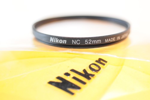 Nikon 52mm NC neutral clear protective filter for Nikkor 18-55mm 55-200 50m lens