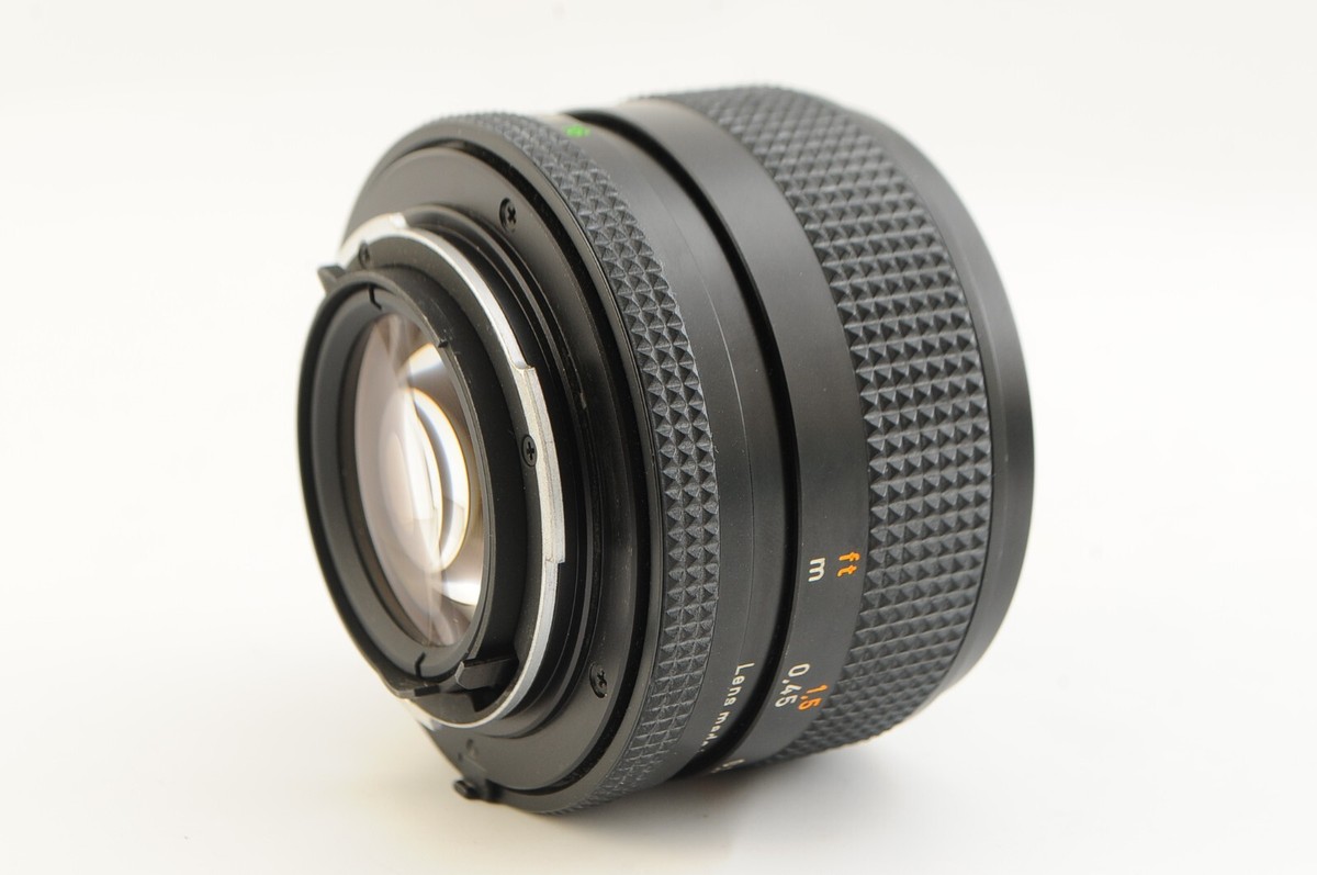 N Mint] Contax Carl Zeiss Planar T* 50mm F/1.4 Lens CY Mount MMJ