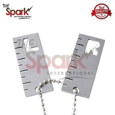 X Ray Markers Set of 2 Left and Right Stainless Steel