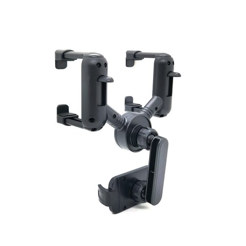 Support universel 360 rotation voiture rétroviseur support GPS téléphone portable US - Photo 9 sur 12