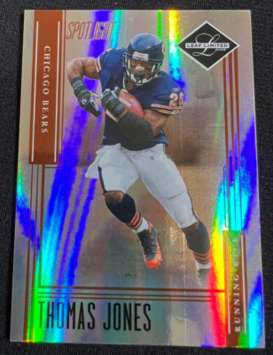 THOMAS JONES Chicago Bears 2006 Leaf Limited #5 Bronze Spotlight #37/50