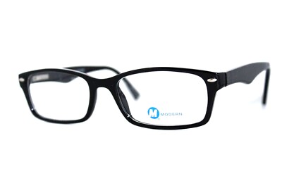 NEW MODERN OPTICAL ACCESS BLACK AUTHENTIC EYEGLASSES MEN'S FRAMES 54-18-150MM