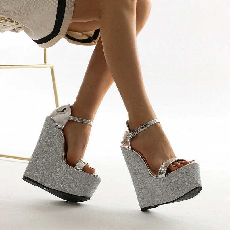 Party wedges heels clearance
