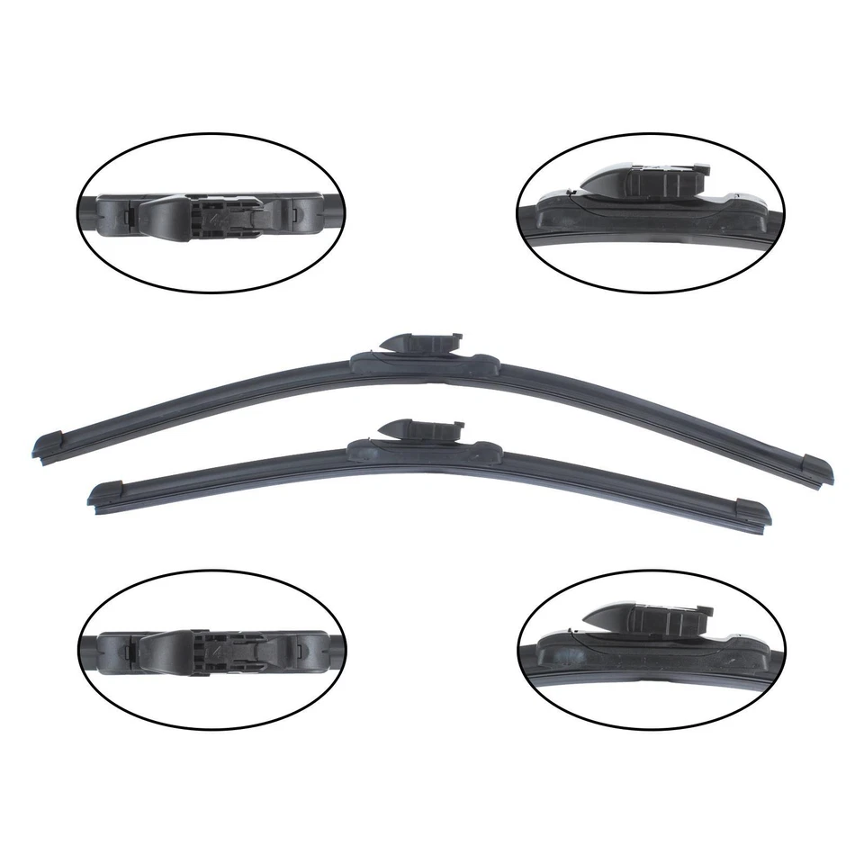 Limpiaparabrisas delantero convertible Volkswagen Eos 2006-2015 1 par Foto 4 de 4