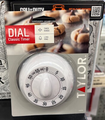 Taylor 5832 Long Ring Mechanical Timer,No 5832,  Taylor Precision Products