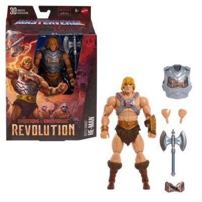 Actionfigur Masters of the Universe Revolution Masterverse Battle Armor He Man