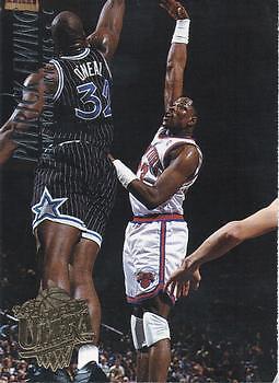 1994-95 Ultra #125 Patrick Ewing Promo Sheet Singles