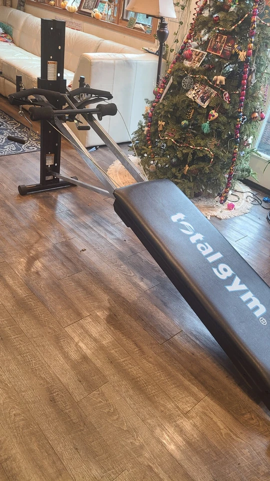 Chuck Norris Total Gimnasio Con Soporte para Sentadillas y Barra de Tirar Buen Estado  Foto 2 de 4