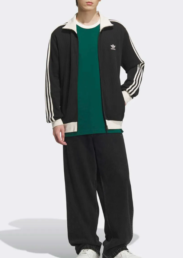 Adidas Waffle BB Track Top Unisex Sports Jacket Casual Top Adidas Waffle BB Track Top Unisex Sports Jacket Casual Top