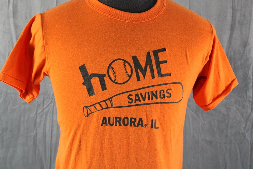 Camiseta gráfica vintage - Gráfico de béisbol de ahorro para el hogar - Mediana para hombre Foto 2 de 4