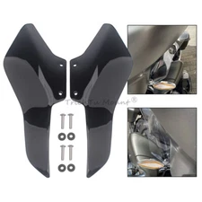 Black Side Windshield Wind Fairing Air Deflectors Fit For BMW R18 B R18B Bagger