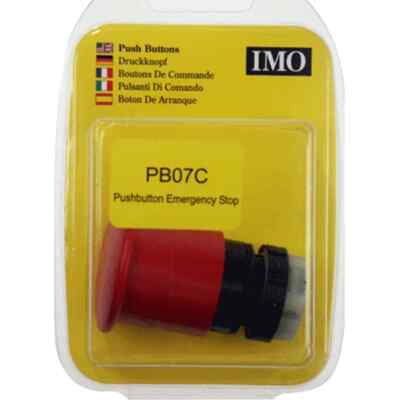 PB07C IMO 22,5mm Taster. Not-Aus-Taster Zugentriegelung IP67