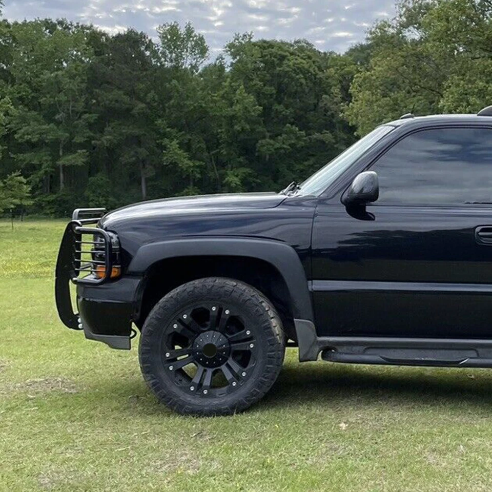 Protector de parrilla/cepillo negro para Chevrolet Tahoe Suburban 1500/GMC Yukon 1999-2006 Foto 3 de 4