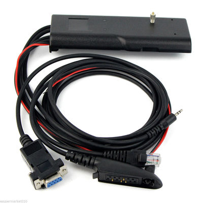 RIB-Less 4-in-1 Programming Cable for Motorola GP300 GM300 CP200 GP340 Radio
