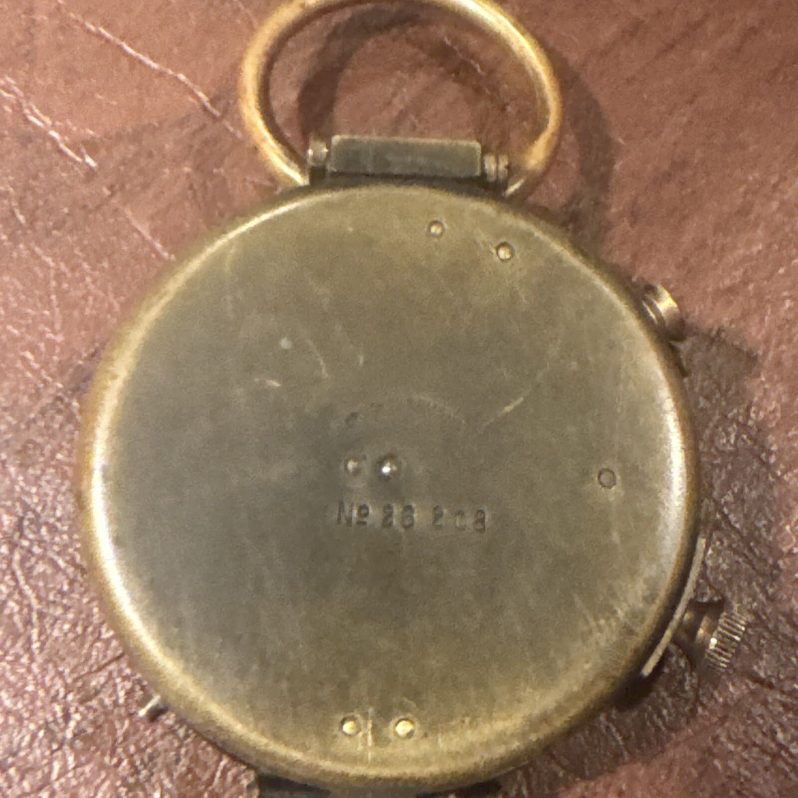 Compus Old WW1 Cruchon Emons Berne US Engineer Corps Brass Military Field Compass ...