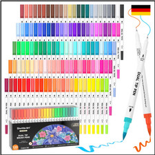 Dual Brush-Set mit doppelköpfigen Pinselstif...