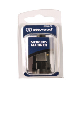 Attwood Mercury Marine Fuel Hose Fitting 3/8  Barb #8873-6/8890LP6  NEW