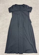 Shein Black Short Sleeve Long Dress Womens Size 2XL