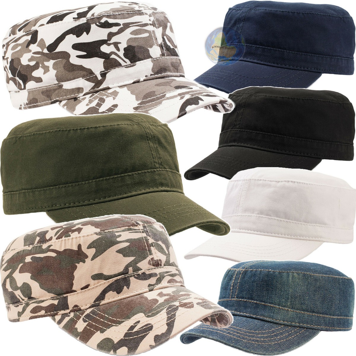 Generico Cappello Atlantis Tank Army Militare Cappellino Berretto - Foto 5