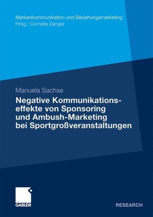 Thumbnail - Manuela Sachse | Negative Kommunikationseffekte Von Sponsoring Und...