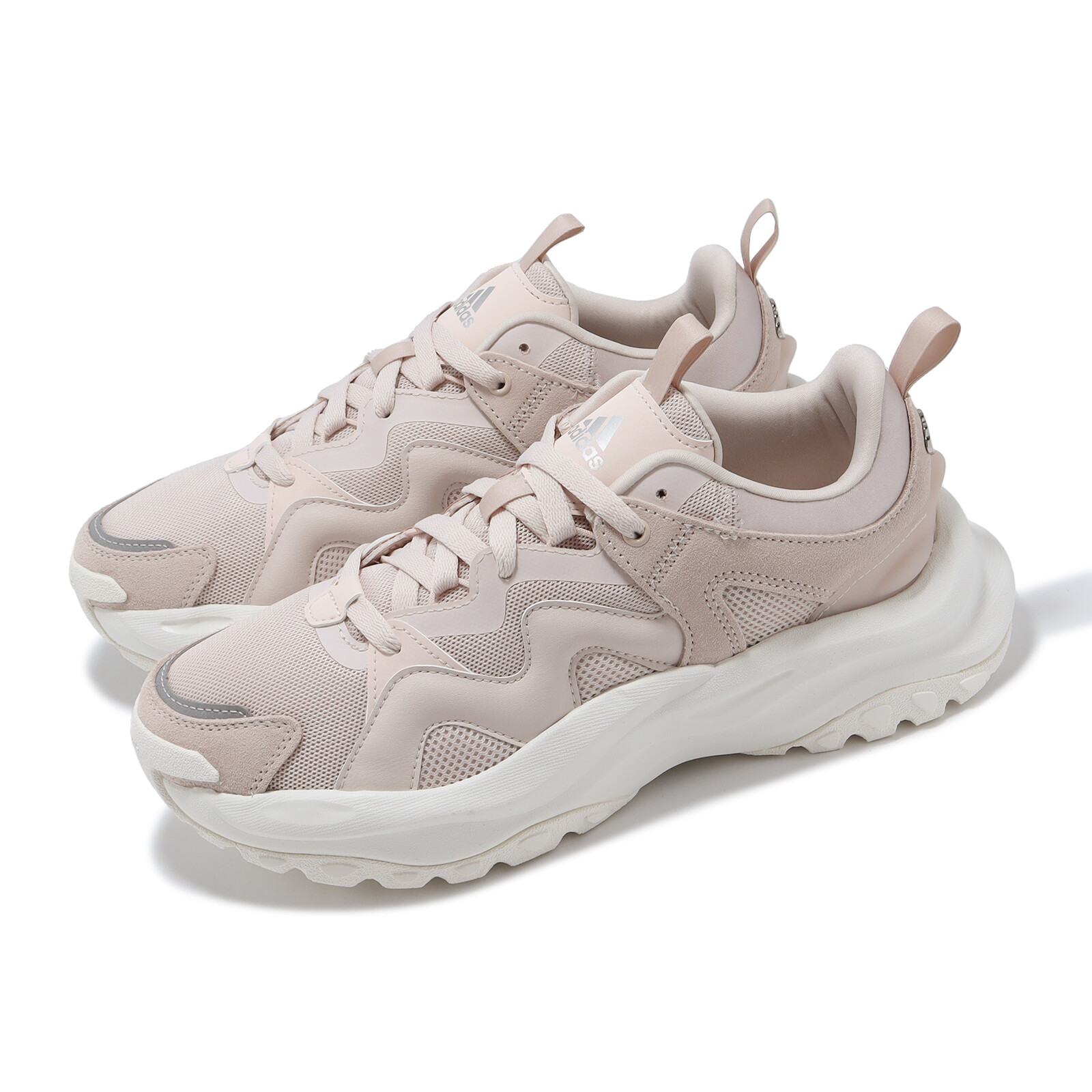 женская повседневная обувь adidas Maxxwavy с розовато-лиловым принтом в стиле LFI, кроссовки IE3458