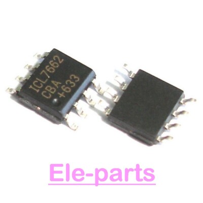 10 PCS ICL7662CBA SOP-8 ICL7662 CBA SMD-8 CMOS Voltage Converters IC Chip