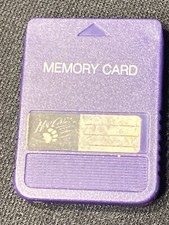 Mad Catz Playstation Blue Unmarked Memory Card