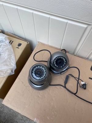Digimerge Eyeball Camera DCV24DL  -Set Of  2 Cameras Colour CCD Dome Camera