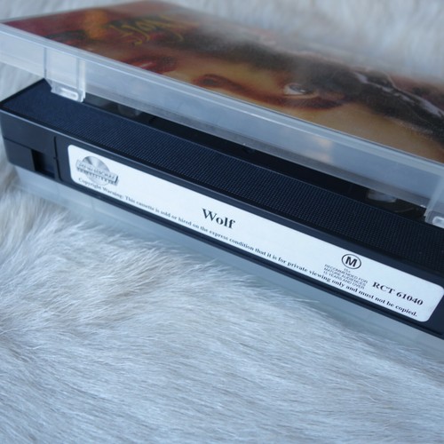 WOLF VHS Vtg James Spader Movie Mike Nichols Jack Nicholson Michelle Pfeiffer - 第 3/6 張圖片