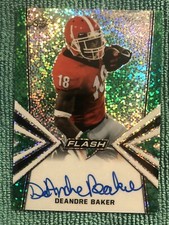 2019 Flash GREEN Prizm DeAndre Baker ROOKIE Auto 19/20 Giants 
