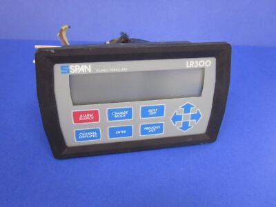 Span Instruments LR300 Multi-Channel Controller Display, transducer ...