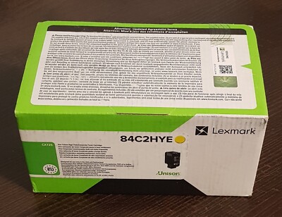 Lexmark 84C2HYE Toner Neu- Gelb, Magenta für CX725 Ovp Ungeöffnet