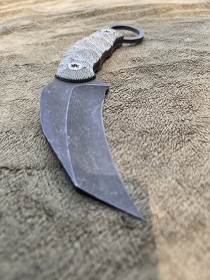 Half Face Blades ~ Karambito - Hard To Find - Gorgeous Ultra Sharp Blade :.::.: