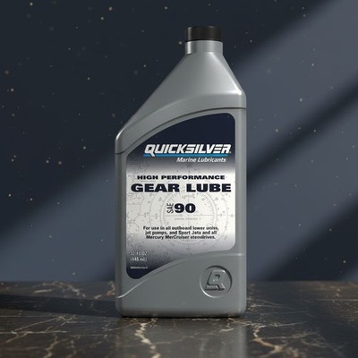 32 oz SAE 90 Gear Lube for Outboard and Sterndrive Marine Engines