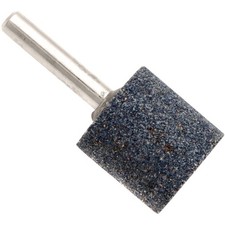 Forney Mounted Point, Cylindrical W220 1 In. x 1 In. Grinding Stone 60036 Forney