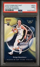 PAIGE BUECKERS ~ 2025 PANINI INSTANT WNBA #ROY ~ PSA 9 ~ Rookie Of The Year 🏀
