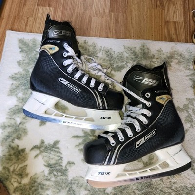 Nike Bauer Supreme One 05 Ice Hockey Skates Black - 5R (US Shoe 6)